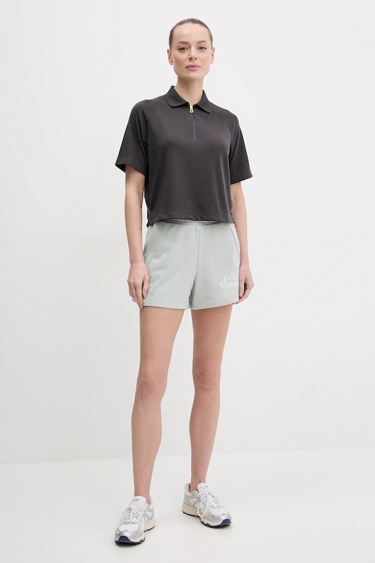 Helly Hansen polo INSHORE 34481 czarny SS25