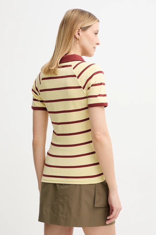 Îmbrăcăminte Samsoe Samsoe polo de bumbac SAAMY F25100117 galben