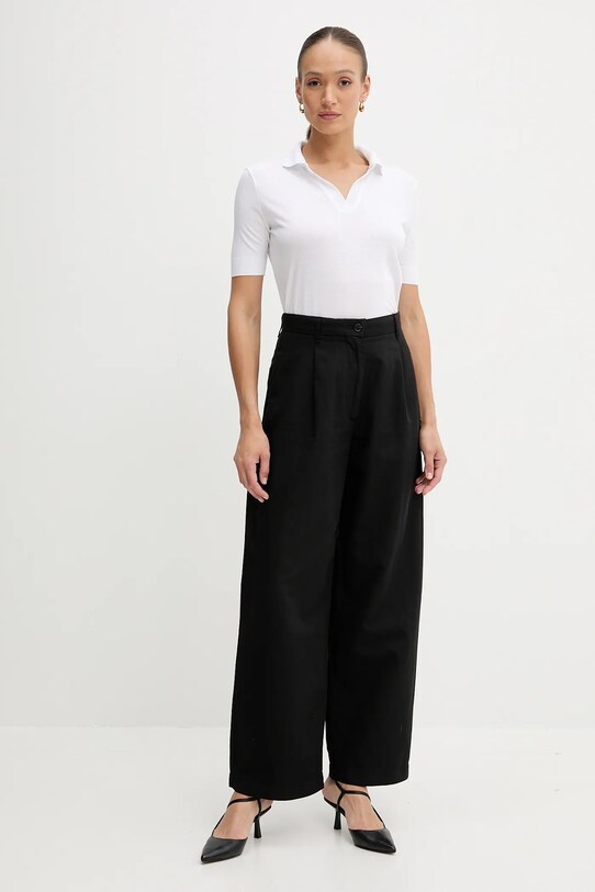 Calvin Klein tricou polo LV044B208G alb SS25