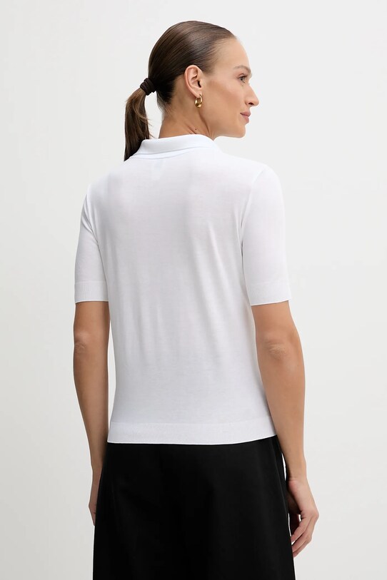 Odzież Calvin Klein polo LV044B208G biały