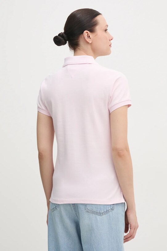 Oblečenie Polo tričko Tommy Hilfiger WW0WW45429 ružová