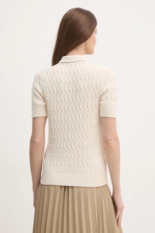 Oblečení Bavlněný svetr Tommy Hilfiger WW0WW45210 béžová