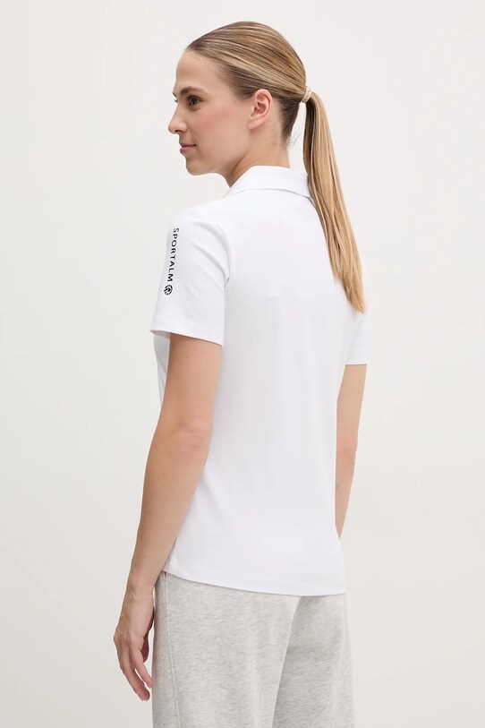 Îmbrăcăminte Sportalm tricou polo 250182 alb