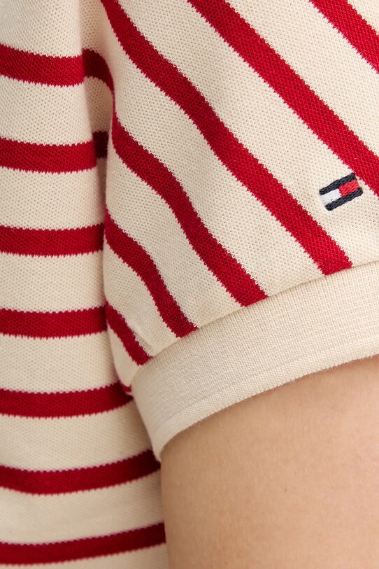 Tommy Hilfiger poló WW0WW44512 piros