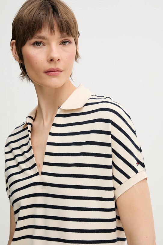 Tommy Hilfiger tricou polo bleumarin WW0WW44512