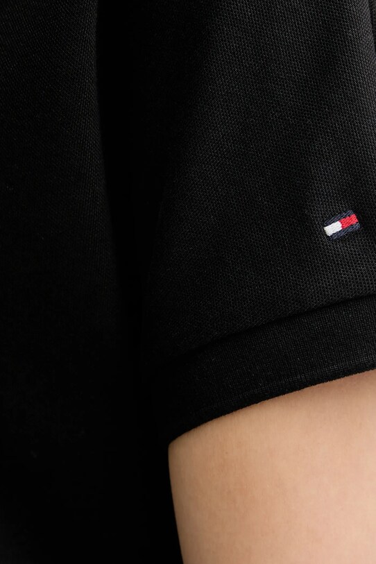 Tommy Hilfiger poló WW0WW44512 fekete