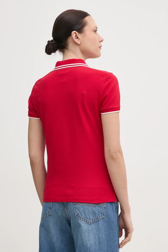 Одежда Поло Tommy Hilfiger WW0WW44517 красный