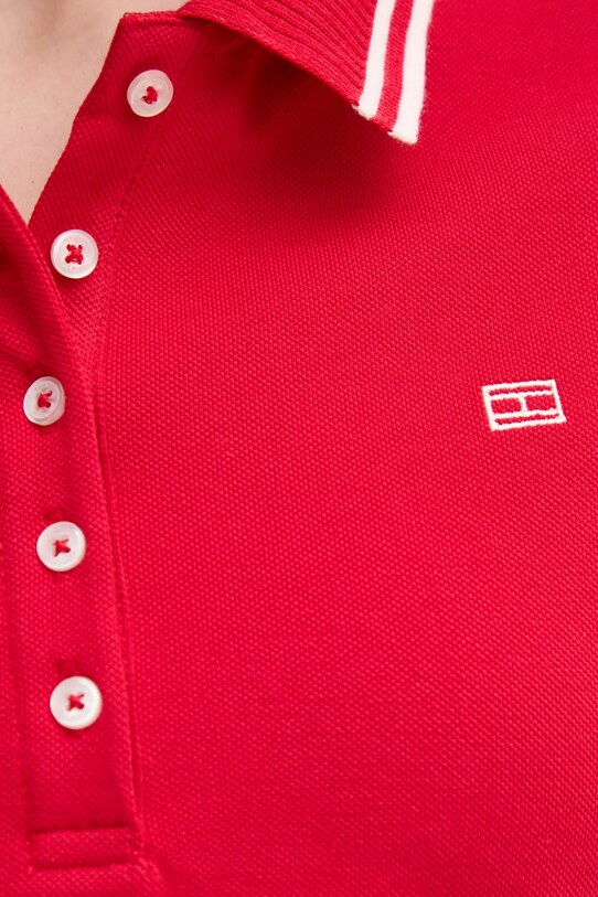 Tommy Hilfiger poló piros WW0WW44517