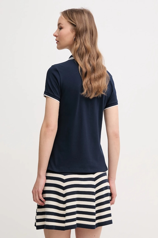 Ρούχα Πόλο Tommy Hilfiger WW0WW44517 σκούρο μπλε