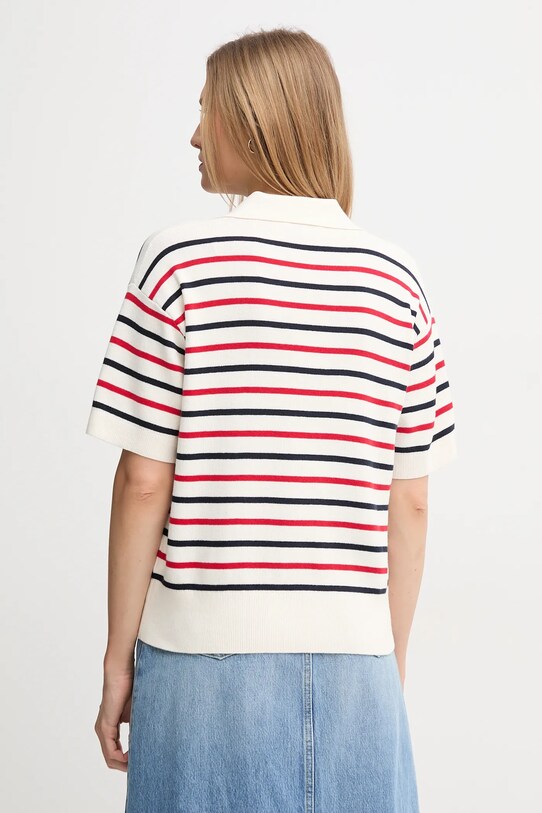 Ρούχα Βαμβακερό πουλόβερ Tommy Hilfiger WW0WW45400 μπεζ
