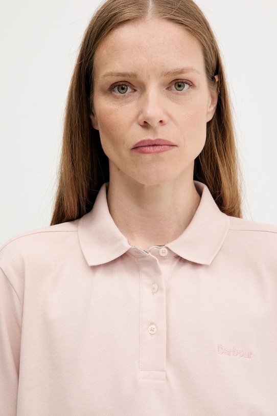 Barbour polo Bowford różowy LML0886PI35
