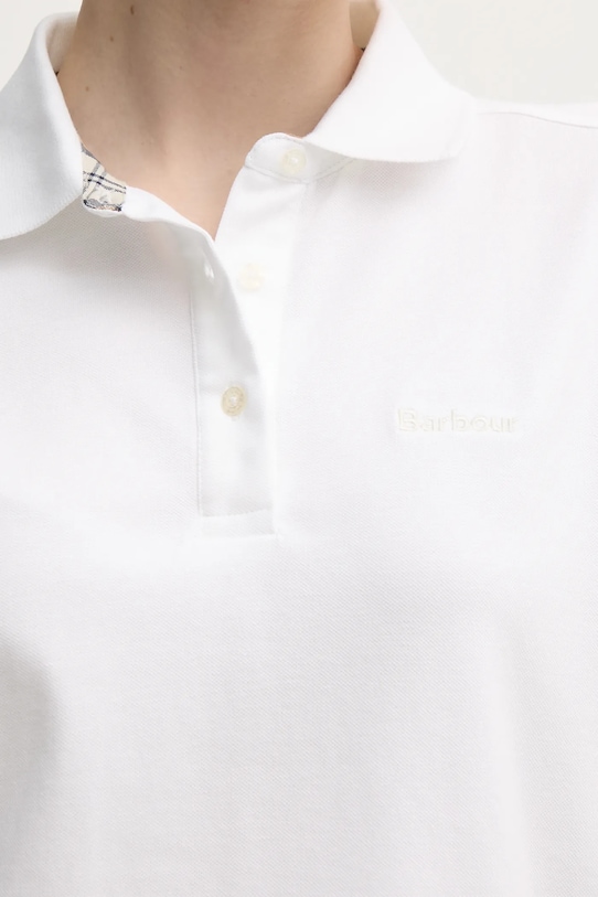 Polo tričko Barbour Bowford LML0886WH11 bílá