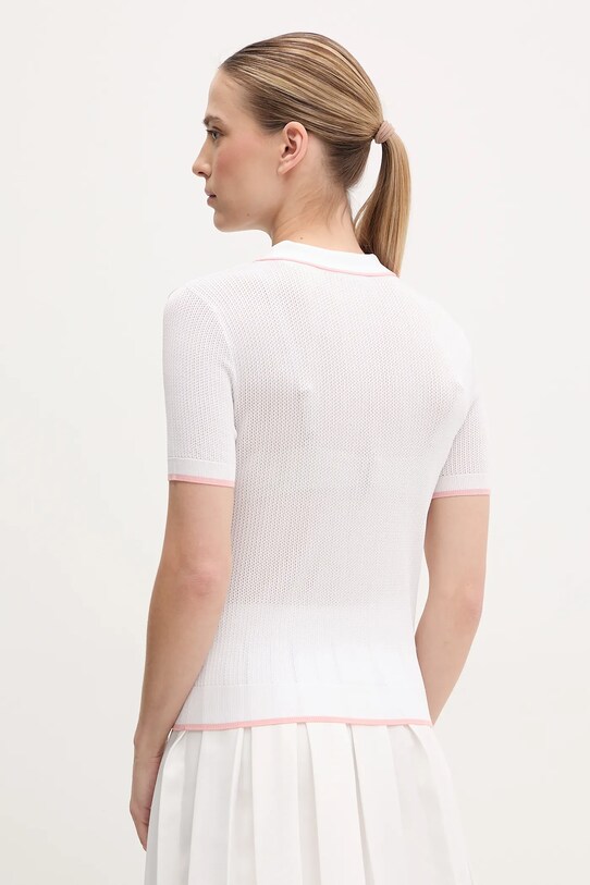 Îmbrăcăminte Guess tricou polo V5GP00.Z3D60 alb