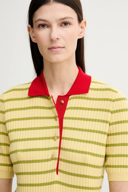 Bally pulover din amestec de lana galben WKN095