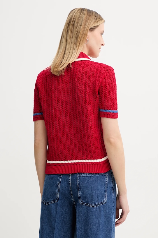 Îmbrăcăminte Bally pulover de bumbac WKN09O rosu