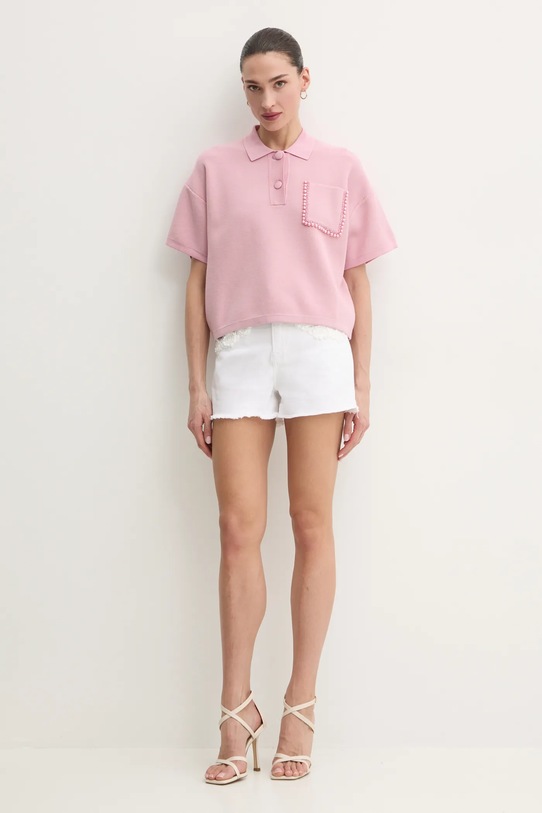 Светр Liu Jo WA5051.MA96E рожевий SS25