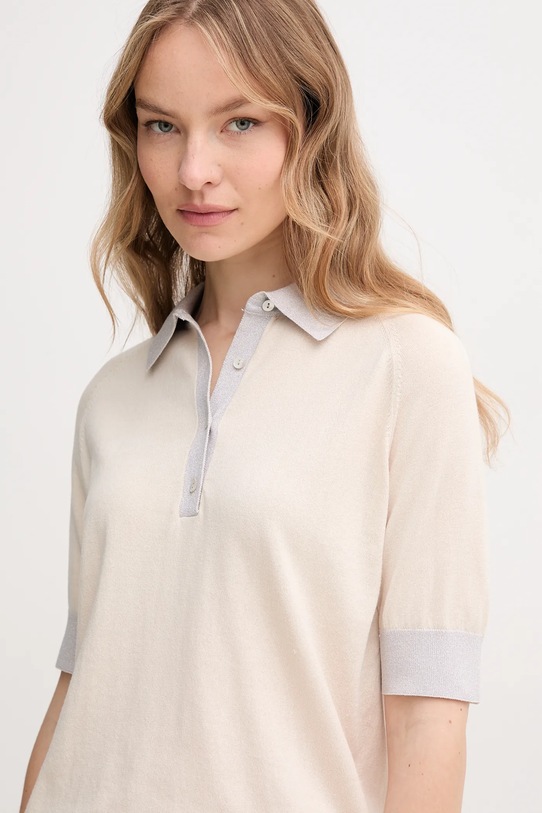 Geox polo beżowy W5570A.T3239