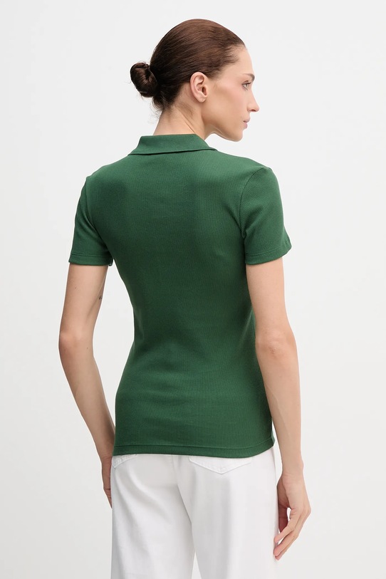 Odzież Lacoste polo bawełniane DF5377 zielony