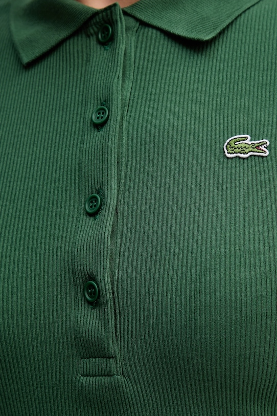 Lacoste polo de bumbac DF5377 verde