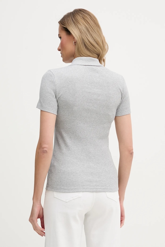 Odzież Lacoste polo bawełniane DF5377 szary