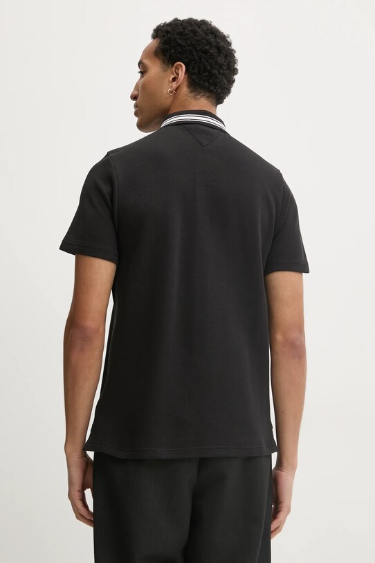 Îmbrăcăminte Tommy Jeans tricou polo DM0DM20225 negru