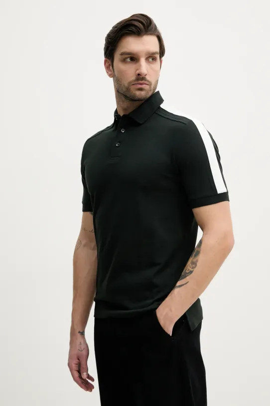 Armani Exchange polo bawełniane zielony XM000307.AF10366