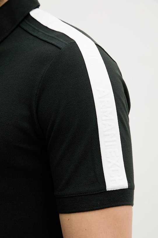 Armani Exchange polo bawełniane XM000307.AF10366 zielony
