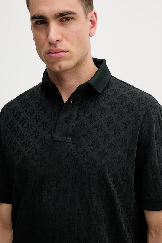 Armani Exchange polo bawełniane zielony XM000219.AF10337