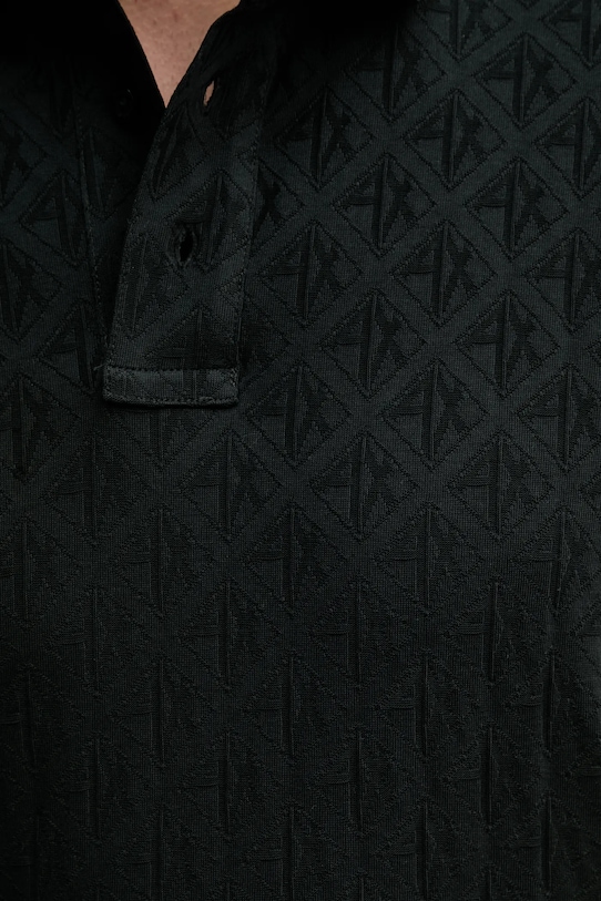 Armani Exchange polo bawełniane XM000219.AF10337 zielony