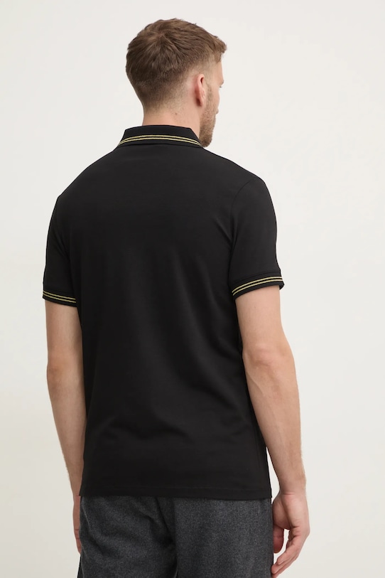 Îmbrăcăminte Karl Lagerfeld tricou polo 745462.551235 negru