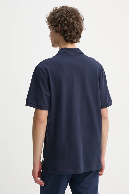 Odzież Les Deux polo bawełniane LDM120010 granatowy