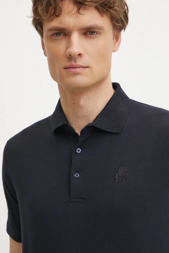 Karl Lagerfeld polo czarny 551221.745750
