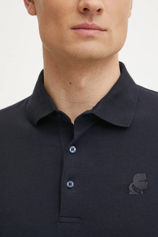 Karl Lagerfeld polo 551221.745750 czarny