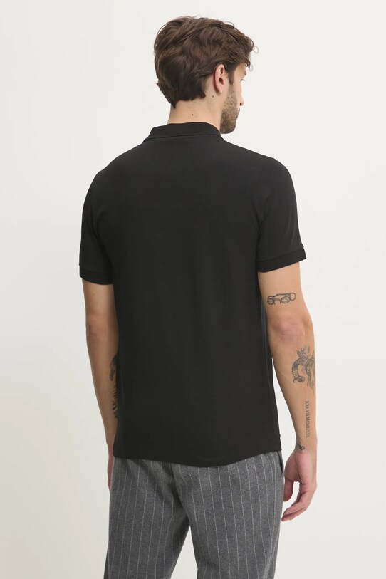 Îmbrăcăminte Karl Lagerfeld tricou polo 551235.745088 negru