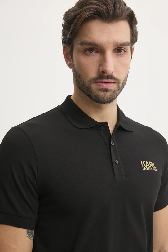 Polo tričko Karl Lagerfeld černá 551235.745088