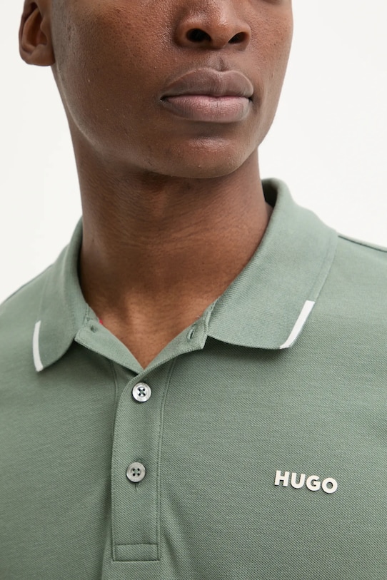 HUGO camicia a maniche lunghe 50532067 verde
