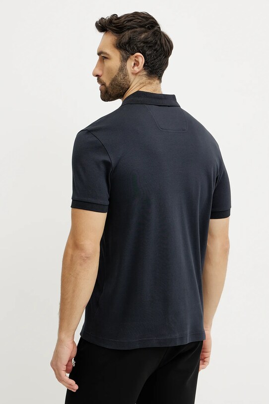 Îmbrăcăminte BOSS Green polo de bumbac 50533273 bleumarin