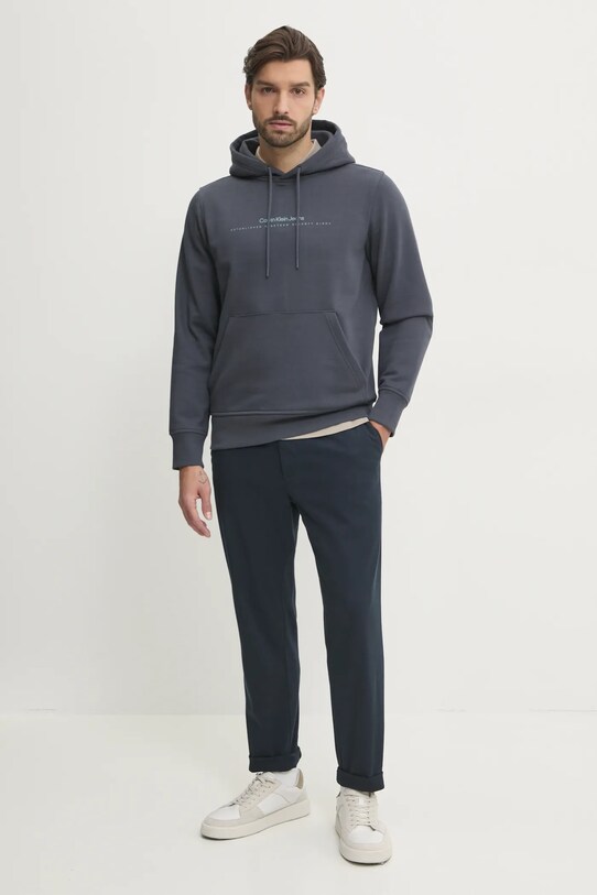 Calvin Klein polo bawełniane K10K113833 beżowy SS25