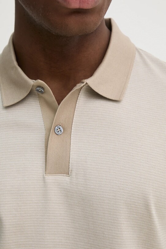 BOSS polo de bumbac 50532246 bej