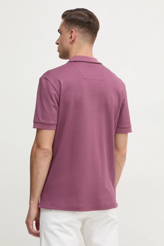 Îmbrăcăminte BOSS polo de bumbac 50532612 roz