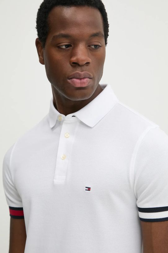 Tommy Hilfiger polo biały MW0MW37518