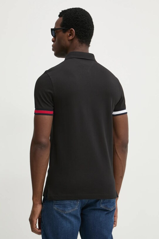 Одяг Поло Tommy Hilfiger MW0MW37518 чорний