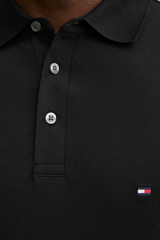 Поло Tommy Hilfiger MW0MW37518 чорний