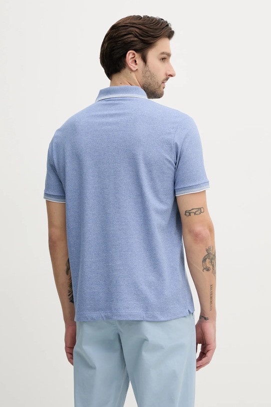 Odzież Paul&Shark polo bawełniane 25411205 fioletowy