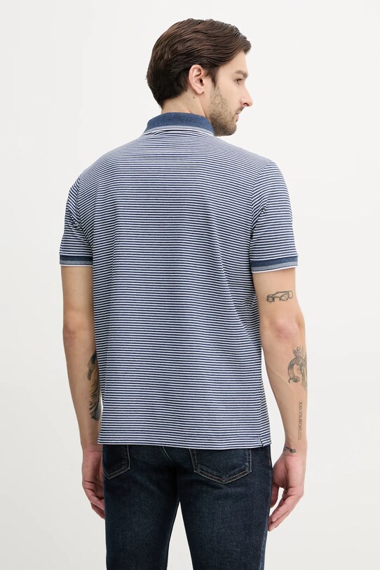 Oblečení Bavlněné polo tričko Paul&Shark 25411226 námořnická modř