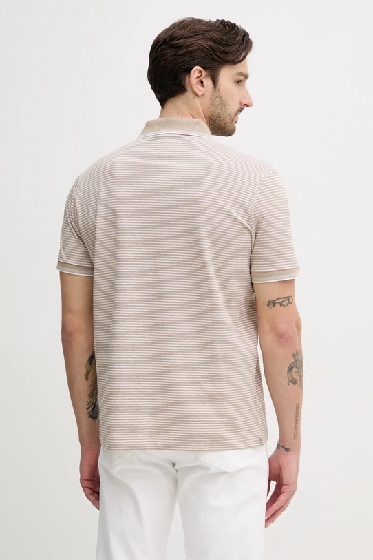 Oblečení Bavlněné polo tričko Paul&Shark 25411226 béžová