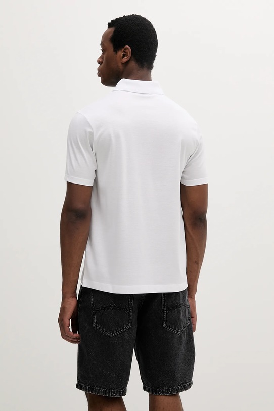 Îmbrăcăminte Paul&Shark polo de bumbac 25411232 alb