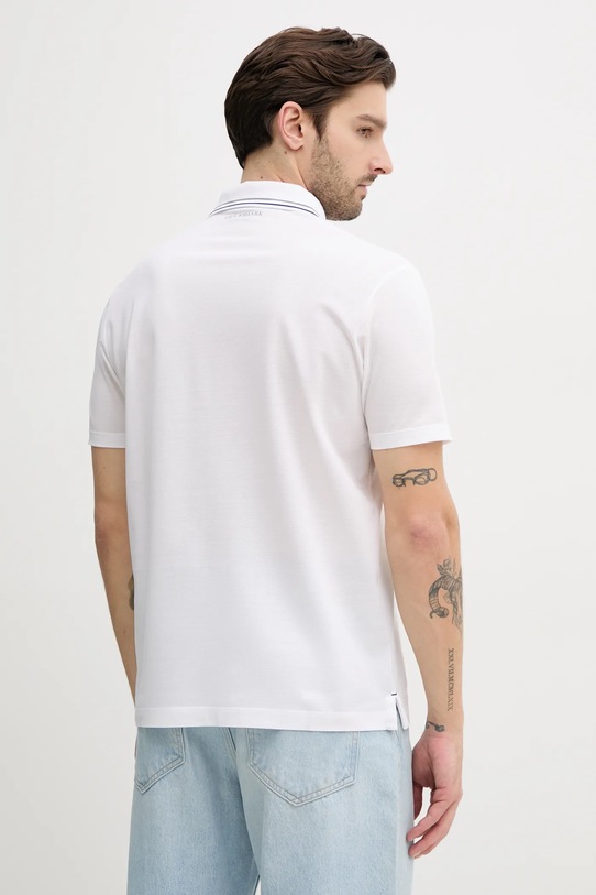 Oblečení Bavlněné polo tričko Paul&Shark 25411302 bílá