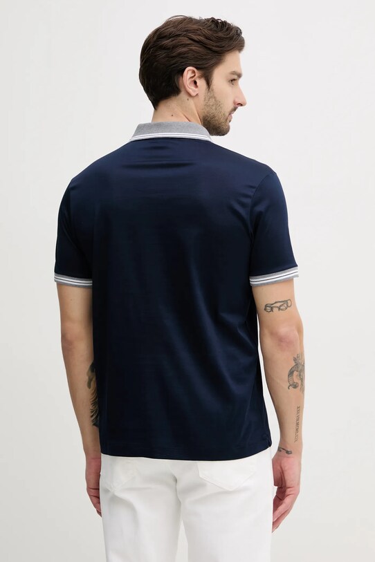 Oblečení Bavlněné polo tričko Paul&Shark 25411310 námořnická modř