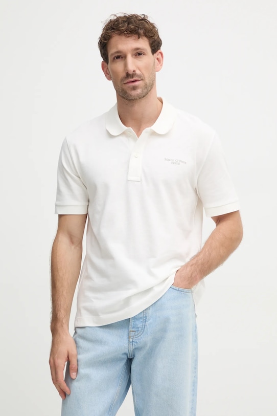 Marc O'Polo polo de bumbac regular bej 5000005925